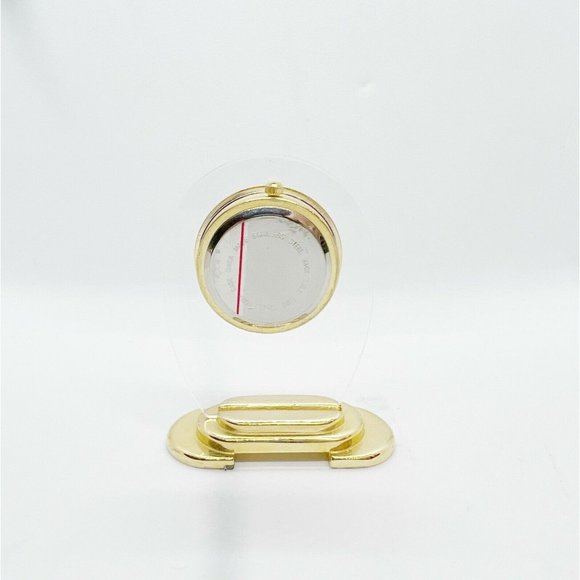 Collezier Brass miniature collectible clock EUC - Picture 2 of 3